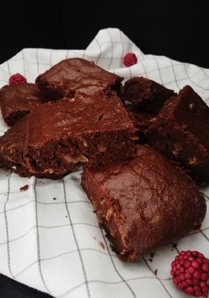 Une photo de Brownie Coco, Amandes