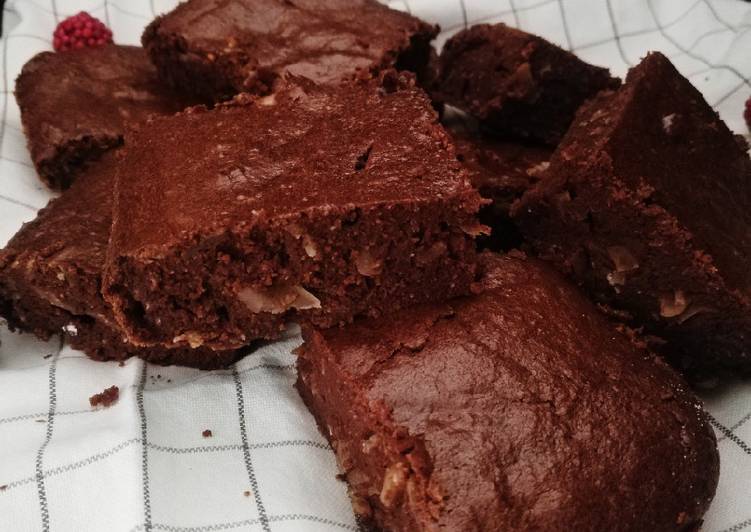 Brownie Coco, Amandes