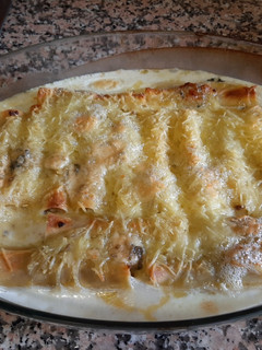 Una foto de Canelones Caseros de Carne con paté