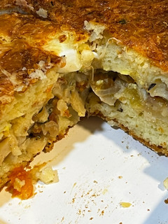 Una foto de Torta de palmito