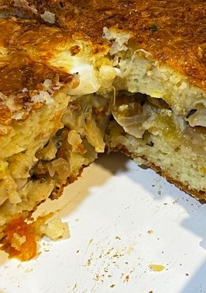 Una foto de Torta de palmito