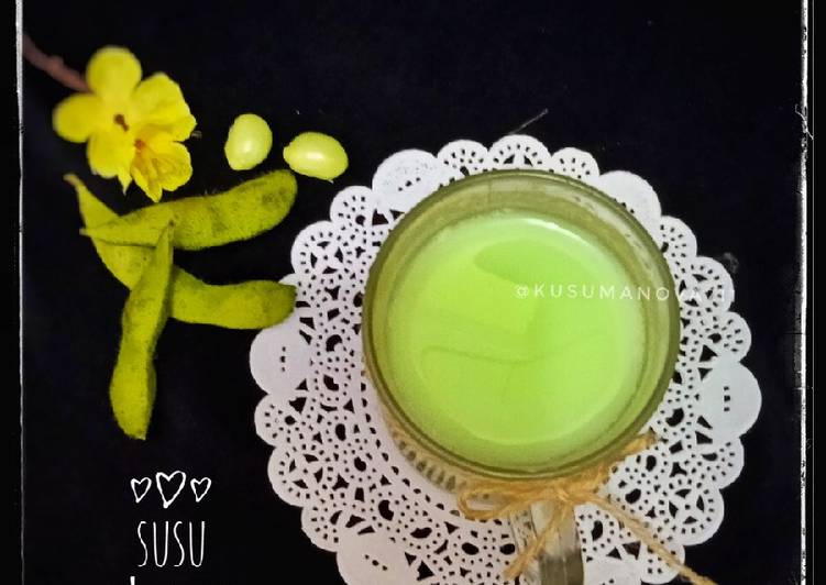 Resep 99. Susu Edamame yang Enak