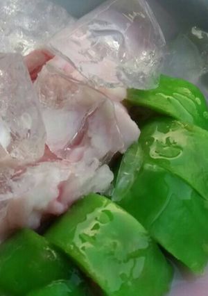Foto resep Es pisang ijo mami dara