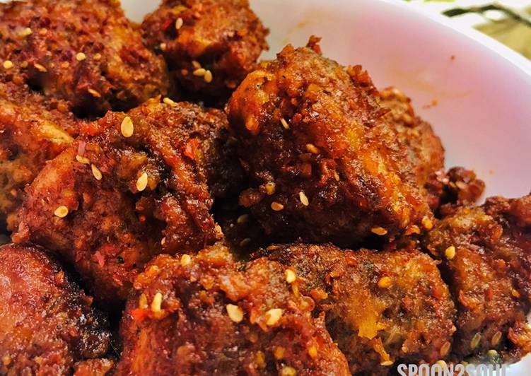 Easiest Way to Prepare Speedy Korean Fried Chicken