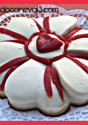 Una foto de Puding de espárragos blancos