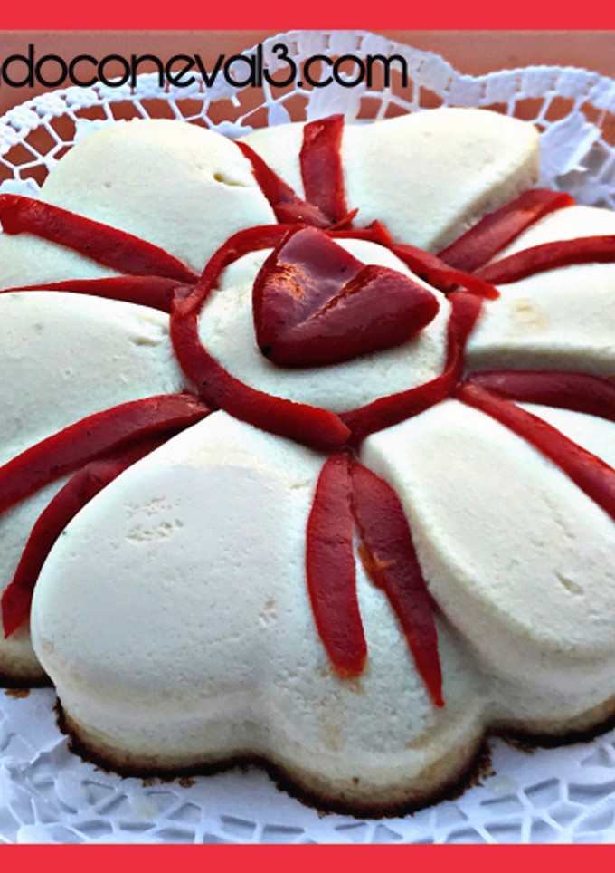 Una foto de Puding de espárragos blancos