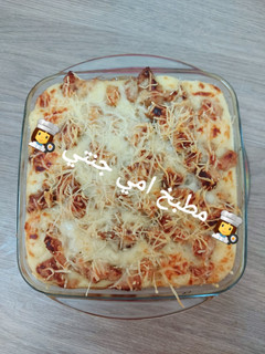 صورة لوصفة غراتان شاورما و بطاطا