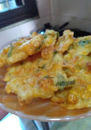 Foto resep Bakwan jagung sederhana