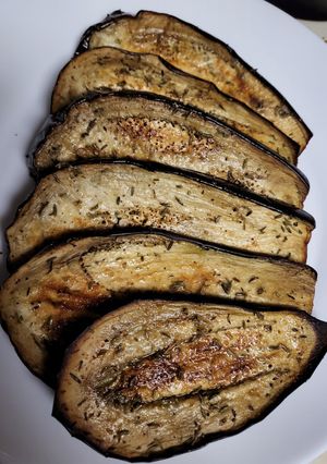 A picture of Roasted Eggplant.