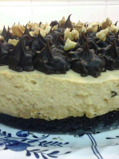 Una foto de Marquise con mousse de dulce de leche