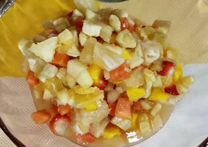 Culinária da Sara : Salada de Frutas no Tuca Jogos