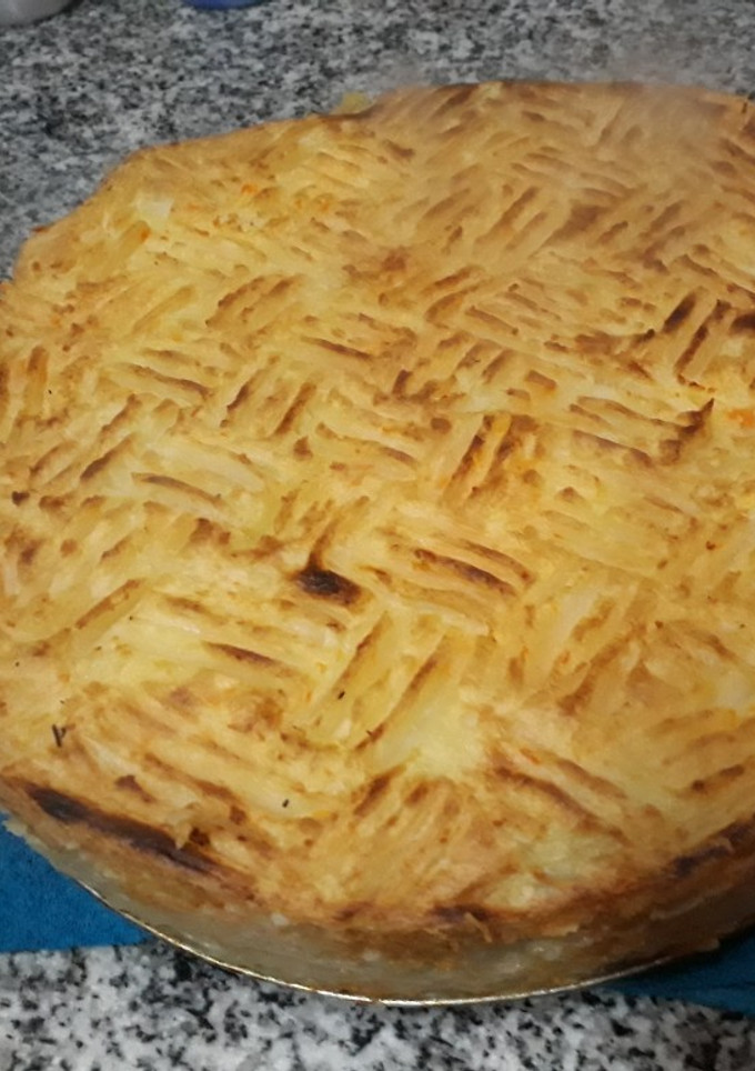 Una foto de Pastel de papas para noches gélidas