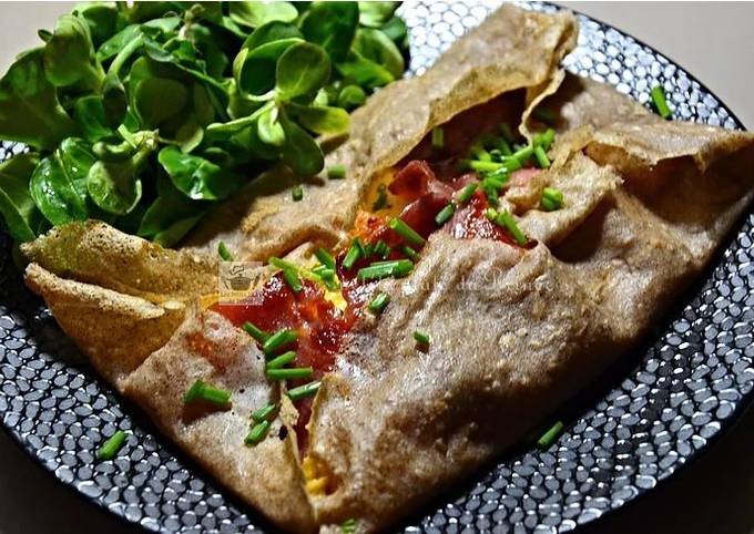 Recette Délicieux Galette bretonne façon brunch