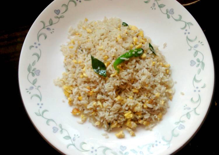 Peppered Egg fried rice