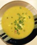 Sopa de Maíz-Pollo-Huevos