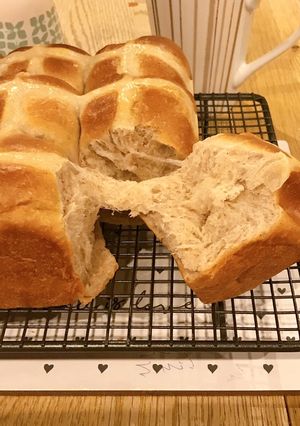 A picture of Hot cross buns (direct method).