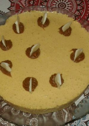 Una foto de "Mousse de dulce de leche"