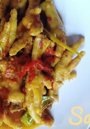 Foto resep Ceker Pedas
