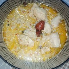 A picture of Chicken Yoghurt Curry.