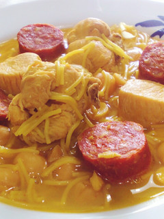 A picture of Chicken & Chorizo Soup.