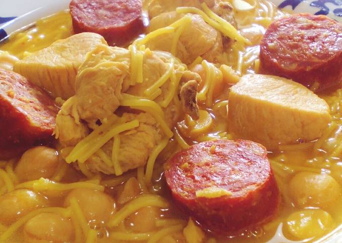 Step-by-Step Guide to Make Favorite Chicken &amp; Chorizo Soup