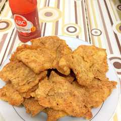 รูปของ Telur dadar crispy