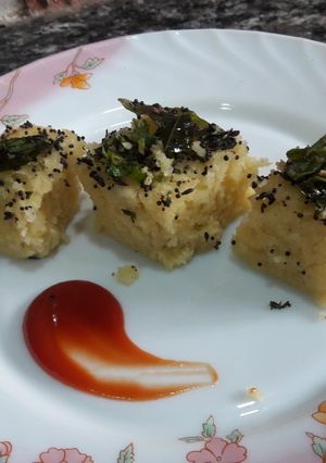 A picture of Dhokla.