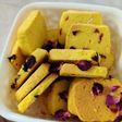 Rose Saffron Cookies