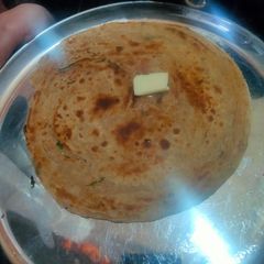 A picture of Lachha paratha.