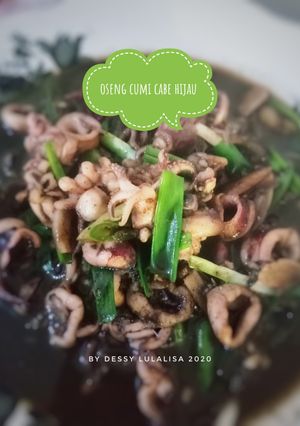 Foto resep Oseng cumi cabe hijau