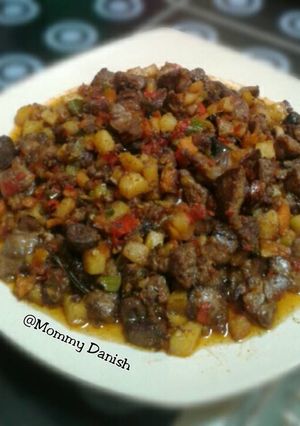 Foto resep Sambel Goreng Ati Ampela Kentang