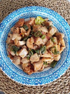 Foto resep Oseng oseng Gembus Cabe hijau