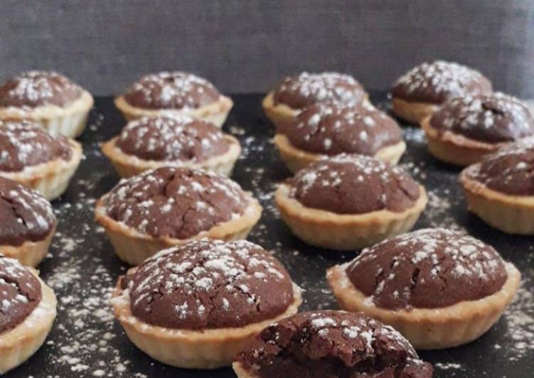 Comment Servir Tartelette au brownie