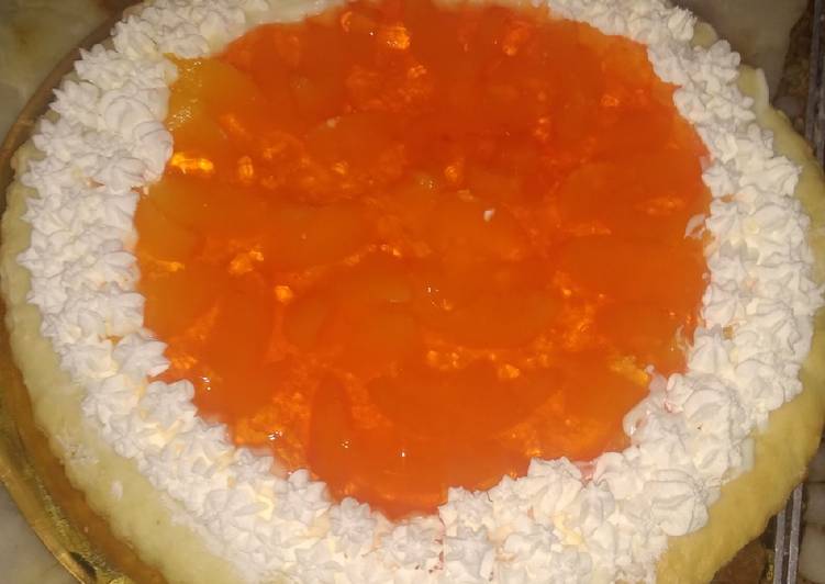 Steps to Make Speedy Tarta de durazno