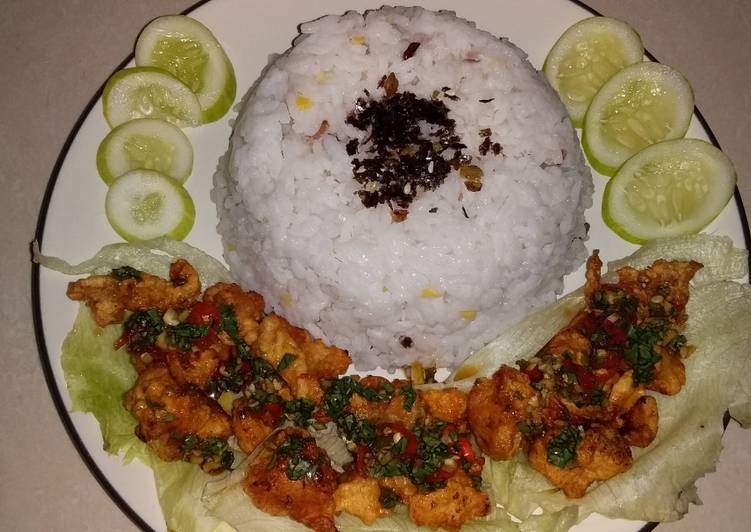 Resep Crispy Chicken with Spicy Coriander Sauce Thai Style yang Bikin Ngiler