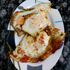 A picture of Egg masala.