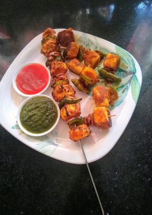 A picture of Paneer Tikka Masala (Dry).