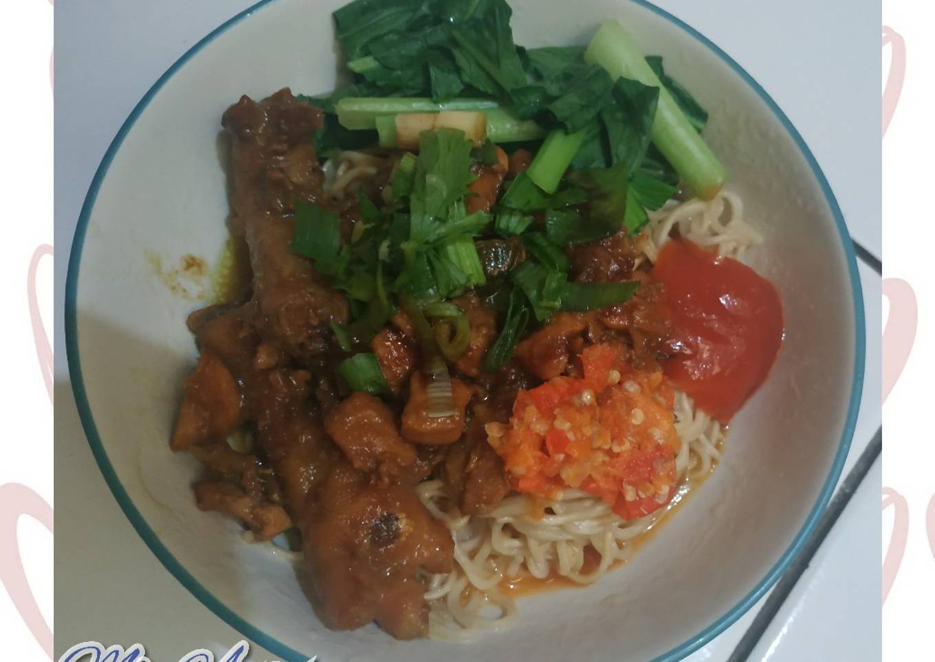 Mie Ayam ceker