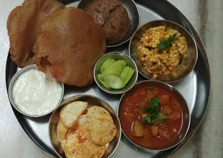Recipe of Super Quick Homemade Segari Thali
