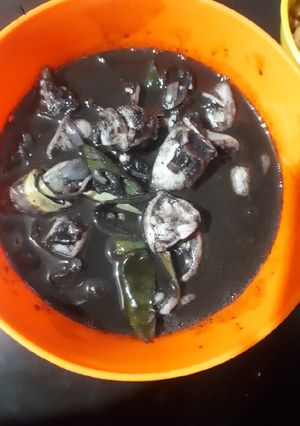 Foto resep Cumi Sotong masak hitam