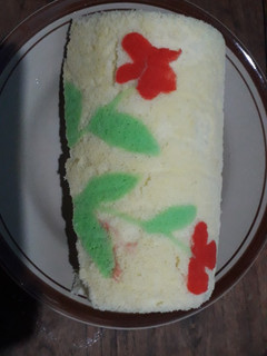 Foto resep Bolu Gulung Kukus Motif