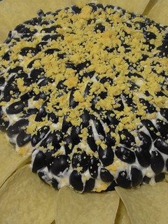 Una foto de Ensalada de Navidad ! receta de Navidad. Flor de girasol!
