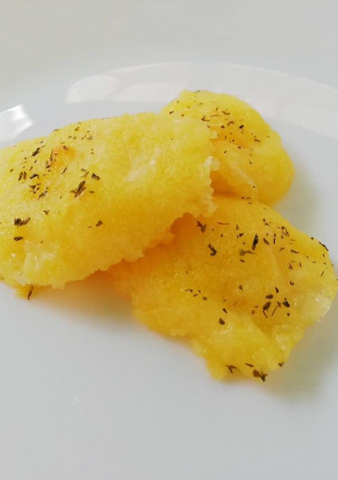 Una foto de Tortitas de patata y queso