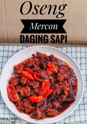 Foto resep Oseng Mercon Daging Sapi