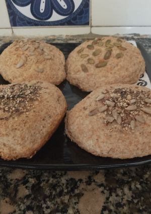 Una foto de Pan de Salvado Sin Sal