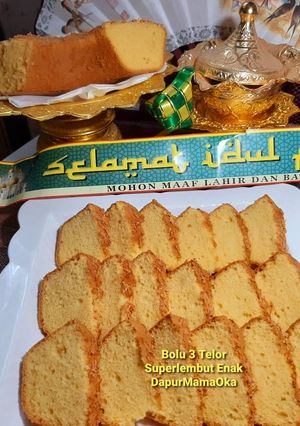 Foto resep Bolu keju 3 telor super lembut