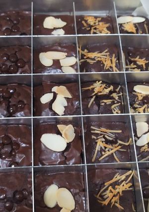 Foto resep Fudgi Brownies Shiny Crust