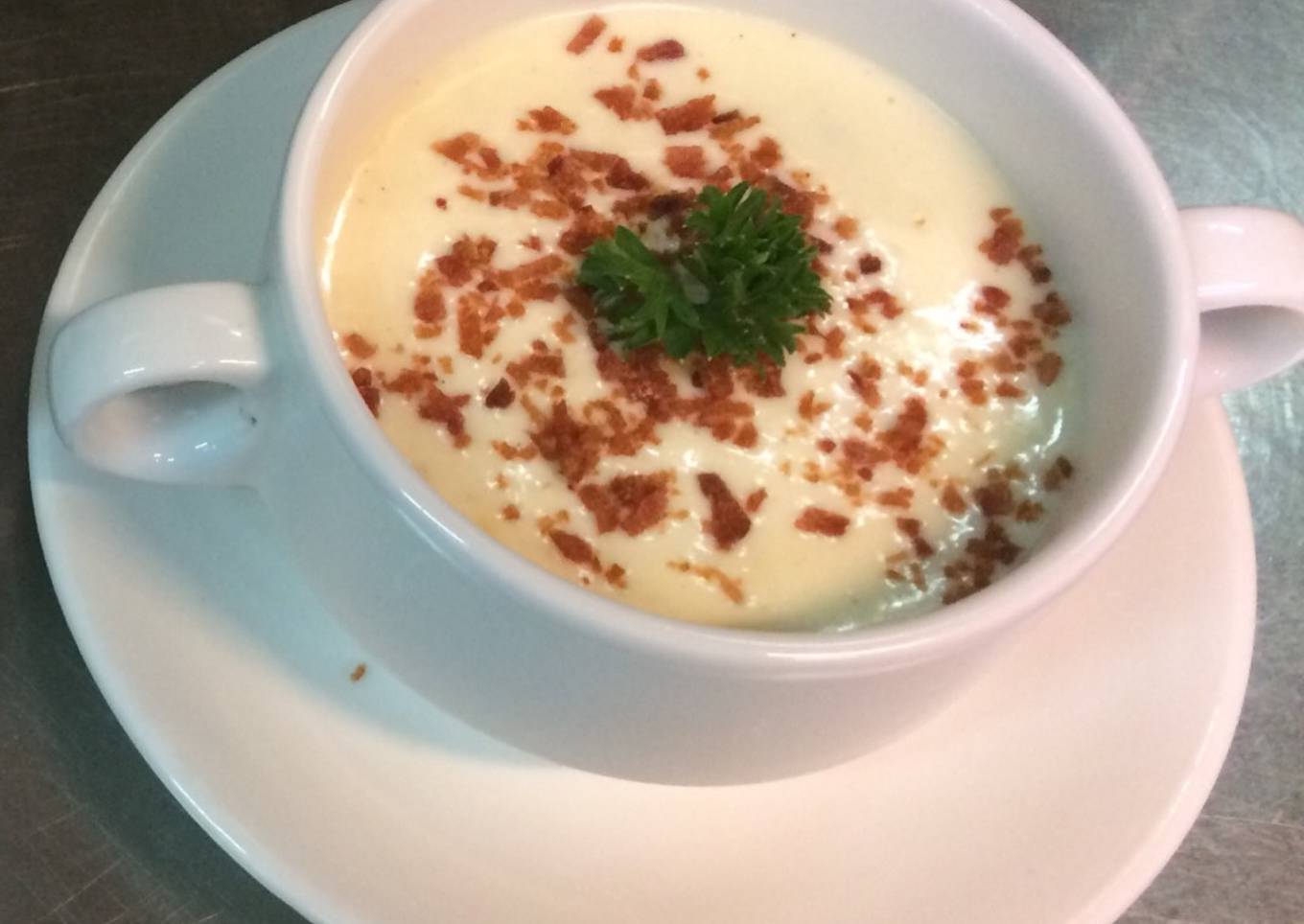 Corn cowder soup #MasakanHotel