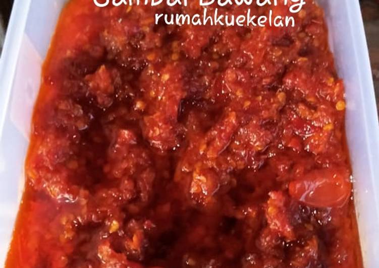 Cara Membuat Enak Sambal  Bawang 