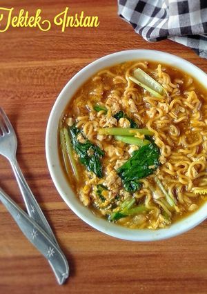 Foto resep Mie Tektek Instan